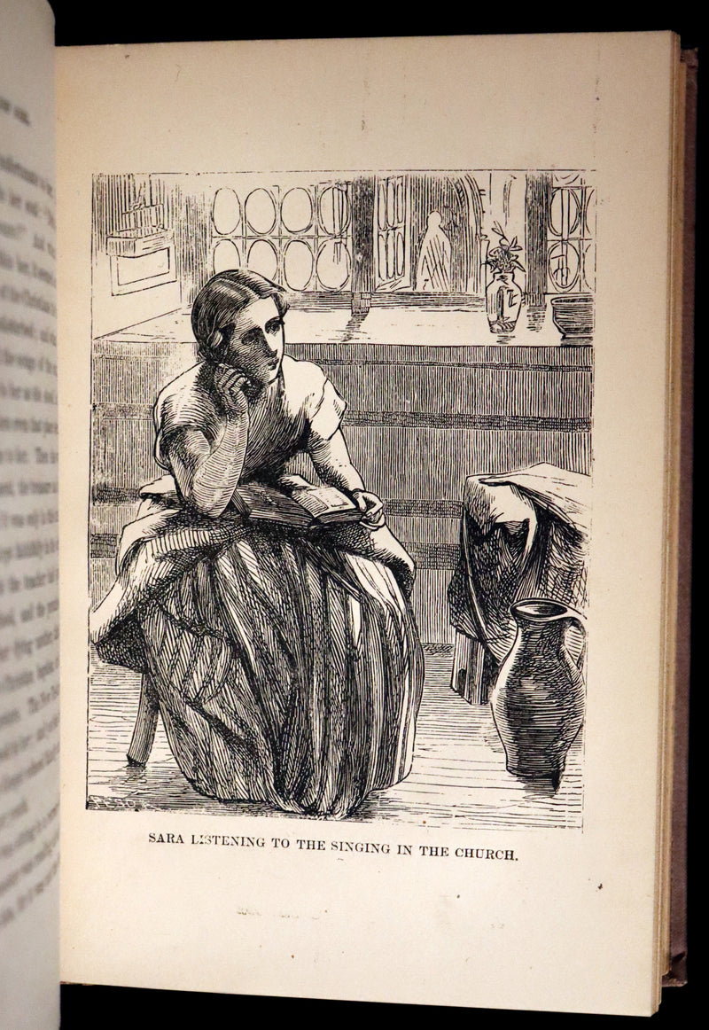 1877 Scarce Book Set - Hans Christian Andersen - 91 FAIRY TALES. Andersen's Library Illustrated.