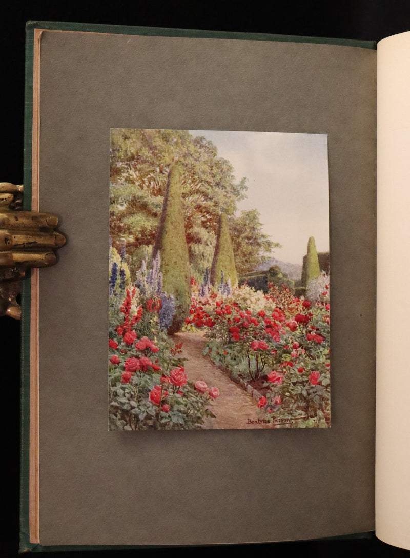 1914 Scarce Gardening Book - ROSES AND ROSE GARDENS by Walter P. Wright.