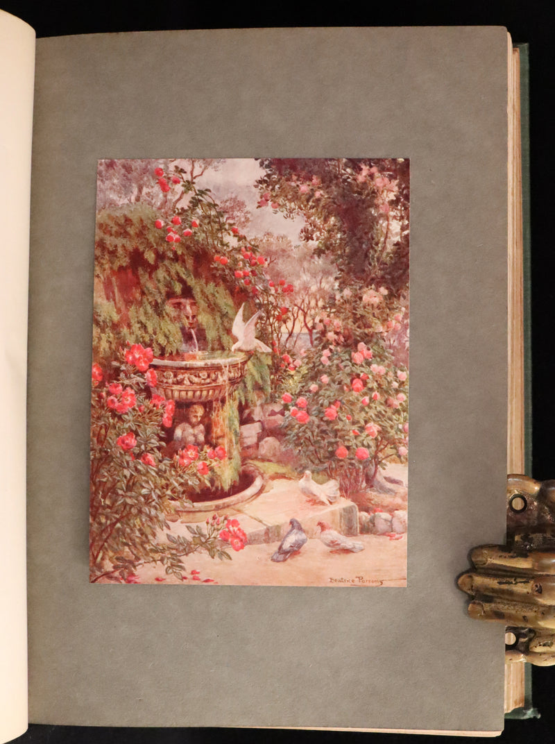1914 Scarce Gardening Book - ROSES AND ROSE GARDENS by Walter P. Wright.