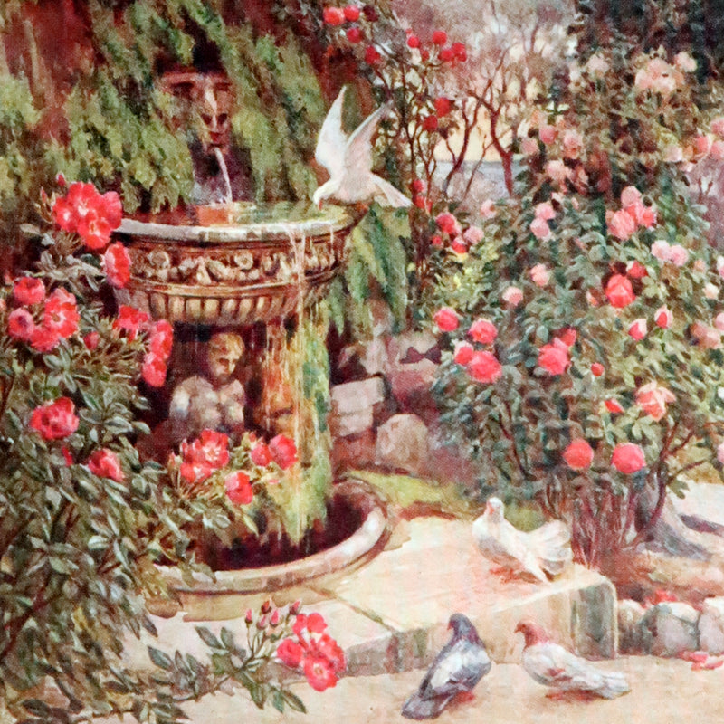 1914 Scarce Gardening Book - ROSES AND ROSE GARDENS by Walter P. Wright.