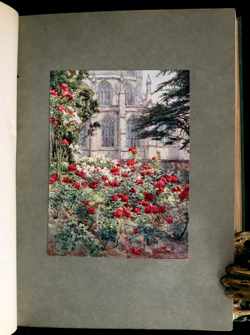 1914 Scarce Gardening Book - ROSES AND ROSE GARDENS by Walter P. Wright.