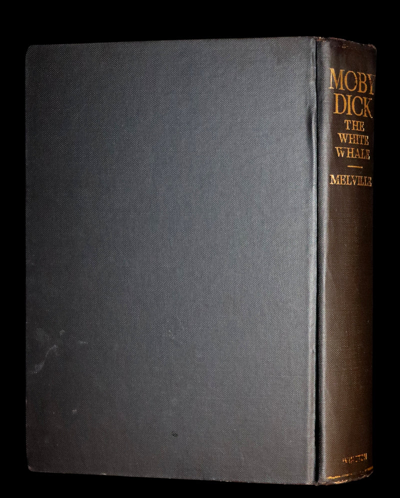 1931 Rare First Edition - Moby Dick or The White Whale by Herman Melville, illustrated by Anton Otto Fischer.
