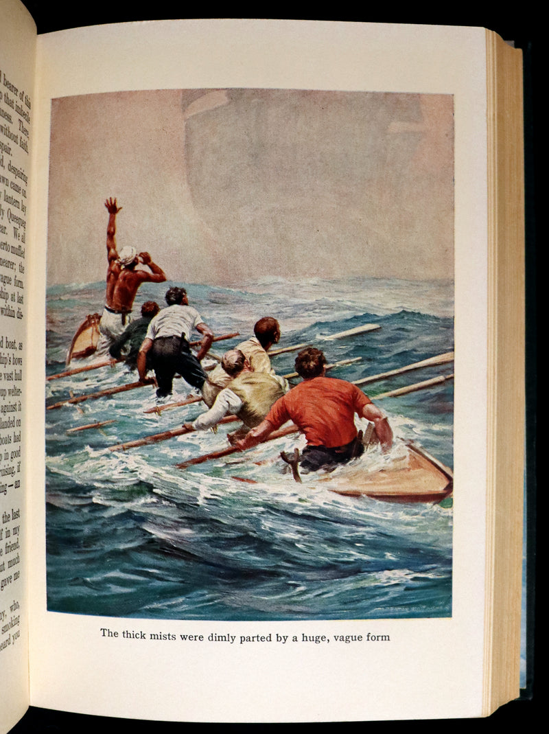 1931 Rare First Edition - Moby Dick or The White Whale by Herman Melville, illustrated by Anton Otto Fischer.