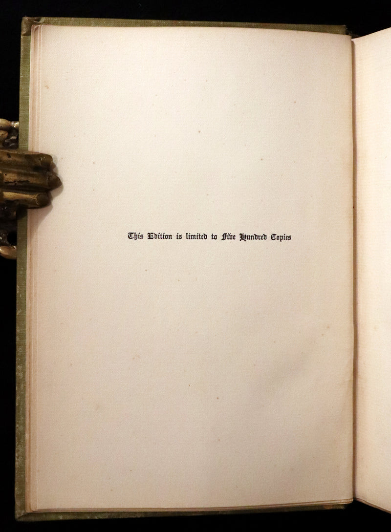 1895 Scarce First US Edition - The WOOD BEYOND THE WORLD by Pre-Raphaelite William Morris.