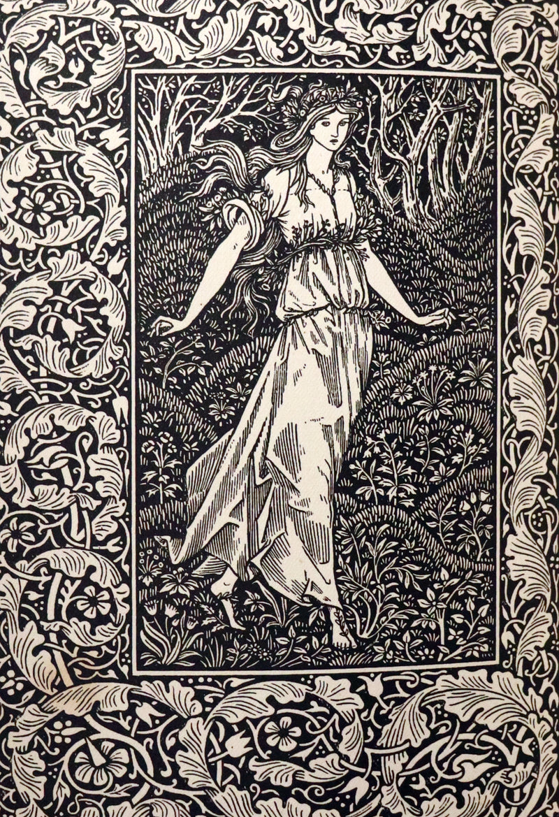 1895 Scarce First US Edition - The WOOD BEYOND THE WORLD by Pre-Raphaelite William Morris.
