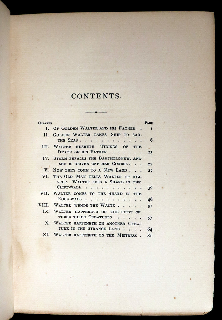 1895 Scarce First US Edition - The WOOD BEYOND THE WORLD by Pre-Raphae ...