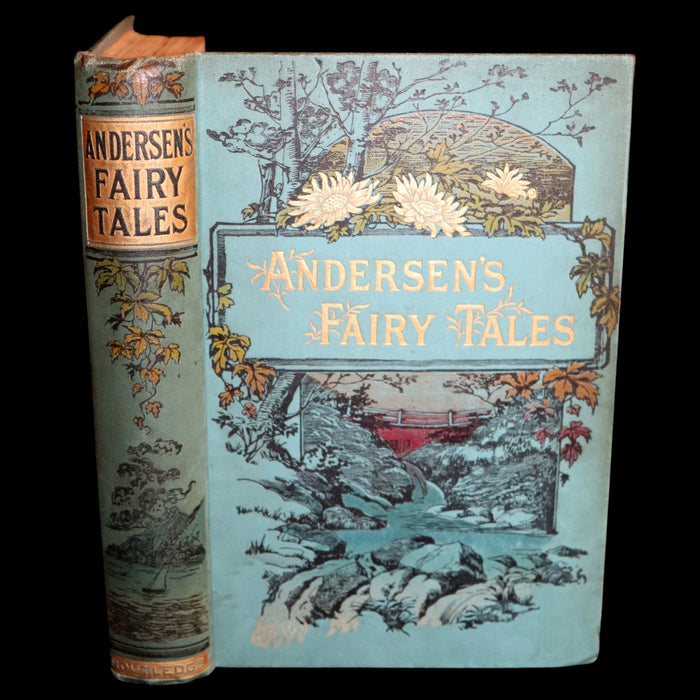 1890 Rare Book - Hans Christian Andersen - Eighty FAIRY TALES and Stories. Illustrated.