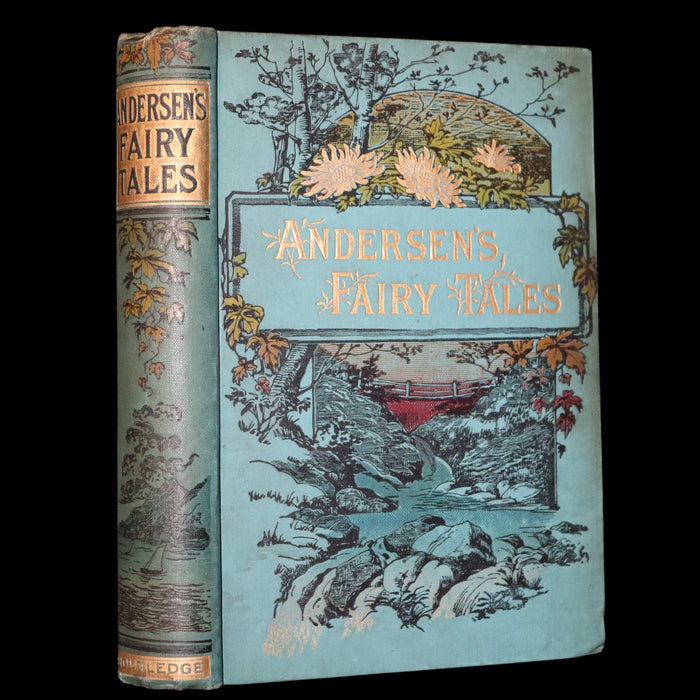 1890 Rare Book - Hans Christian Andersen - Eighty FAIRY TALES and Stories. Illustrated.