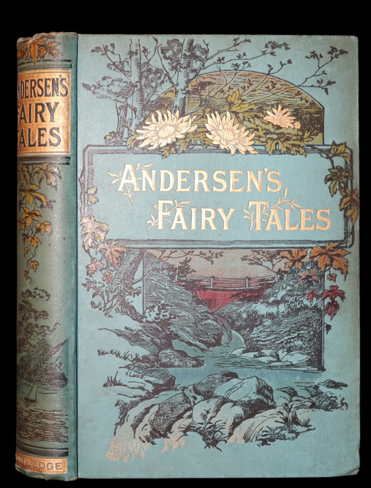 1890 Rare Book - Hans Christian Andersen - Eighty FAIRY TALES and Stories. Illustrated.