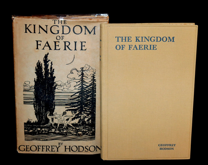 1927 Rare First Edition - THE KINGDOM OF FAERIE (Fairies) by Geoffrey Hodson. Sylphs, Gnome, Deva, Brownies, Mannikins,...