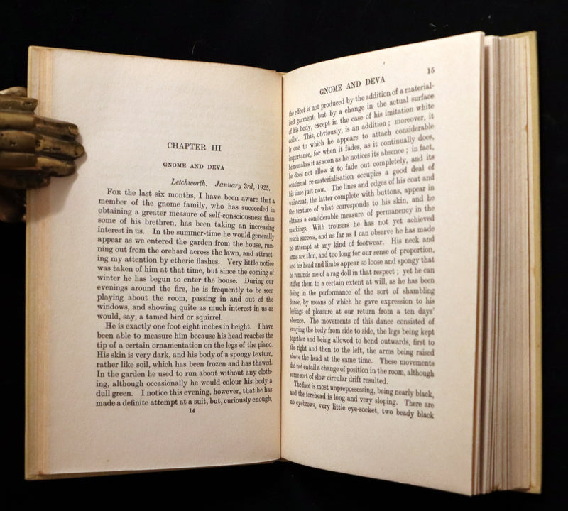 1927 Rare First Edition - THE KINGDOM OF FAERIE (Fairies) by Geoffrey Hodson. Sylphs, Gnome, Deva, Brownies, Mannikins,...