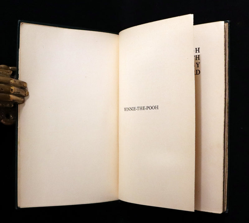 1926 Rare First Edition - WINNIE-THE-POOH by A.A. Milne & Illustrated by E.H. Shepard.