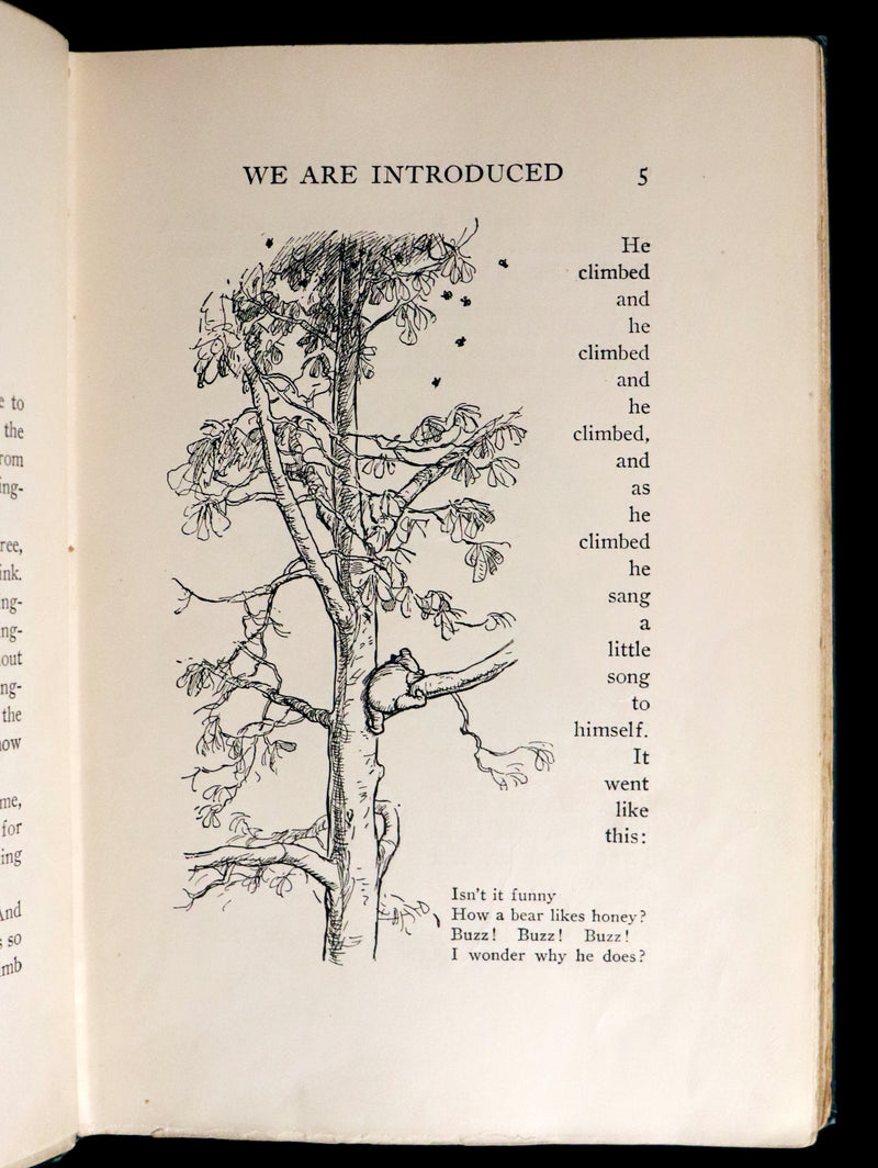 1926 Rare First Edition - WINNIE-THE-POOH by A.A. Milne & Illustrated by E.H. Shepard.
