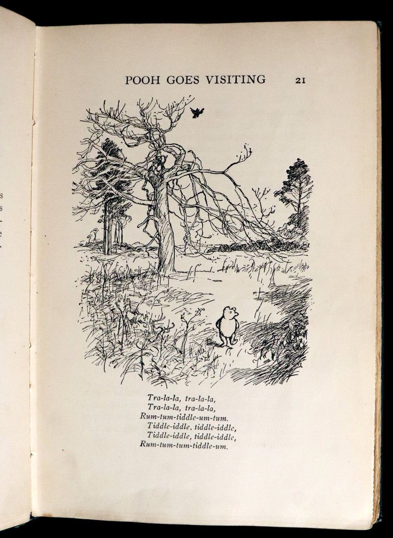 1926 Rare First Edition - WINNIE-THE-POOH by A.A. Milne & Illustrated by E.H. Shepard.