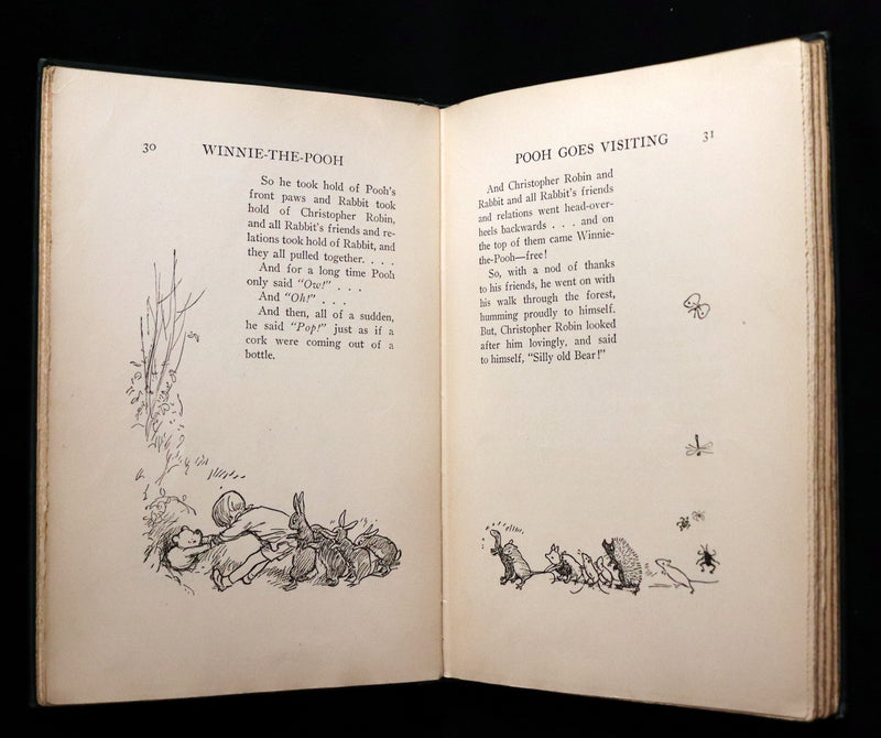 1926 Rare First Edition - WINNIE-THE-POOH by A.A. Milne & Illustrated by E.H. Shepard.