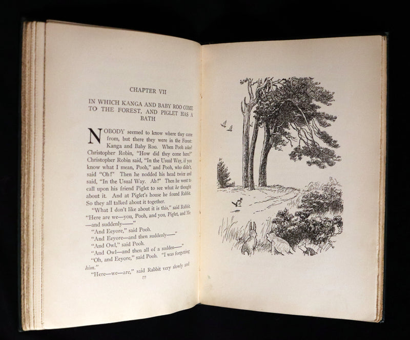 1926 Rare First Edition - WINNIE-THE-POOH by A.A. Milne & Illustrated by E.H. Shepard.