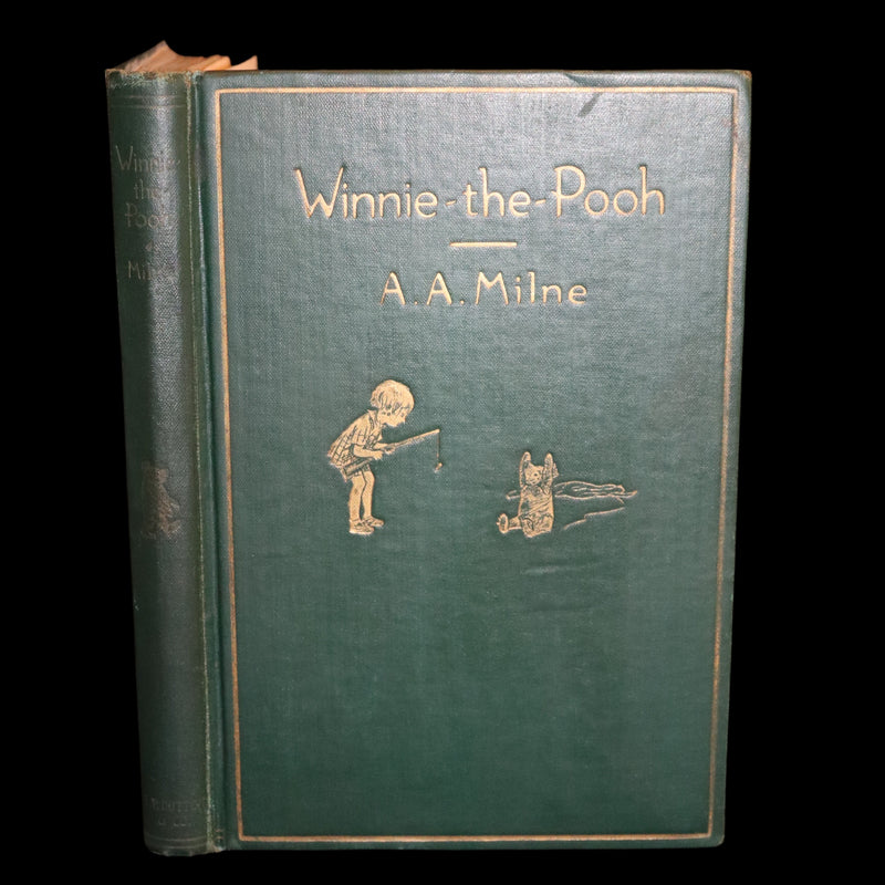 1926 Rare First Edition - WINNIE-THE-POOH by A.A. Milne & Illustrated by E.H. Shepard.