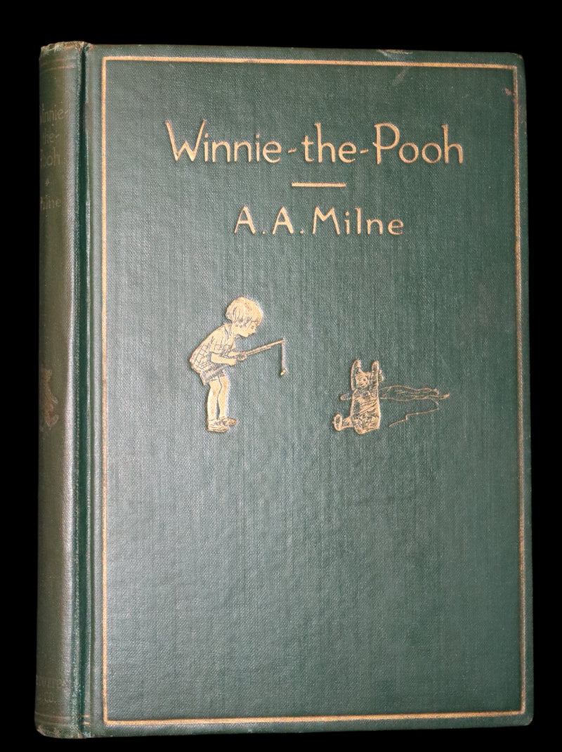 1926 Rare First Edition - WINNIE-THE-POOH by A.A. Milne & Illustrated by E.H. Shepard.