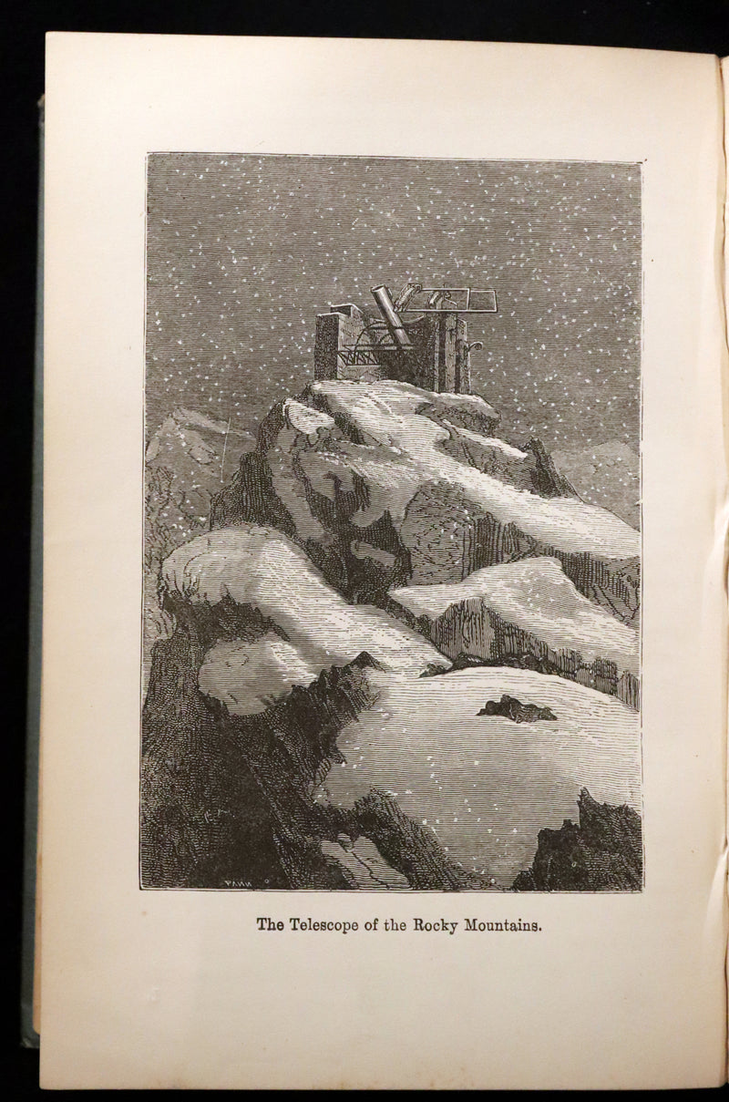 1896 Rare Book - JULES VERNE - From the Earth to the Moon, Direct in 97 hours 20 minutes.