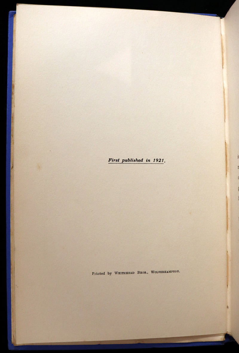 1921 Rare First Edition - FAIRY and WONDER TALES OF ANCIENT WALES Illustrated by Doris Williamson.