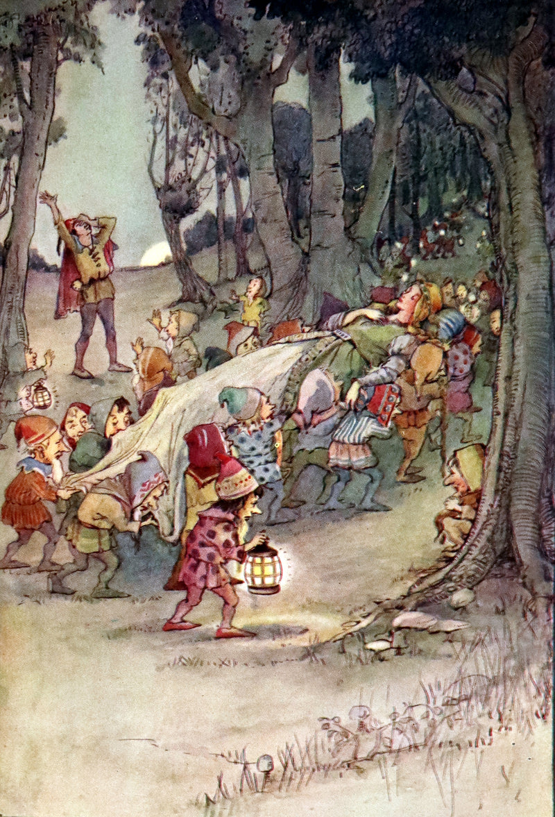 1921 Rare First Edition - FAIRY and WONDER TALES OF ANCIENT WALES Illustrated by Doris Williamson.