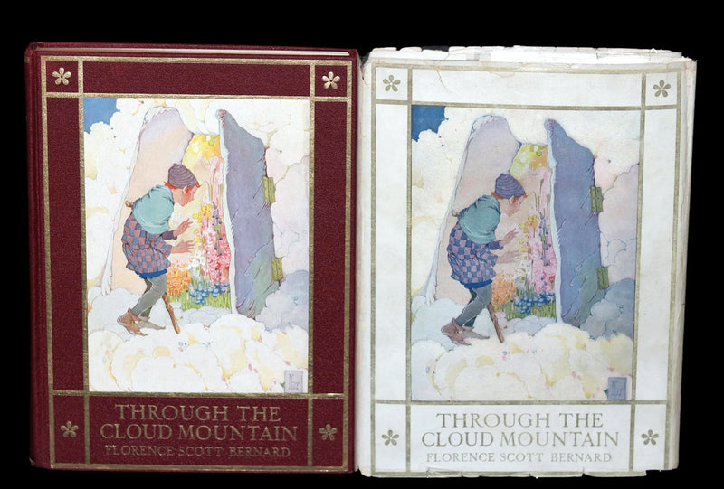 1922 Rare 1stED with Dust jacket - THROUGH THE CLOUD MOUNTAIN Illustrated by Gertrude Kay.