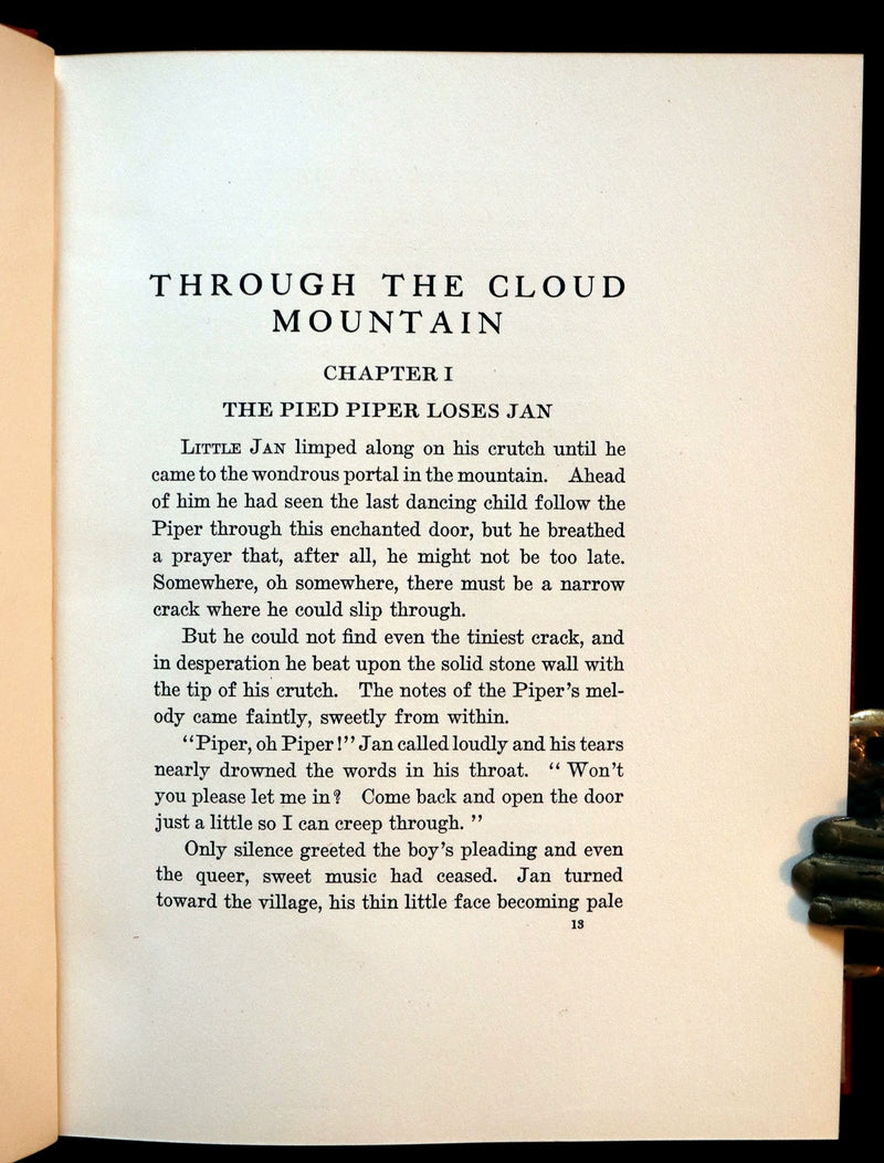 1922 Rare 1stED with Dust jacket - THROUGH THE CLOUD MOUNTAIN Illustrated by Gertrude Kay.