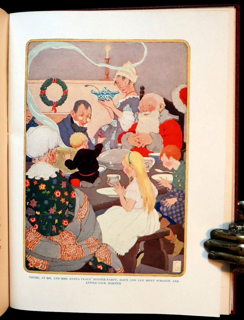 1922 Rare 1stED with Dust jacket - THROUGH THE CLOUD MOUNTAIN Illustrated by Gertrude Kay.