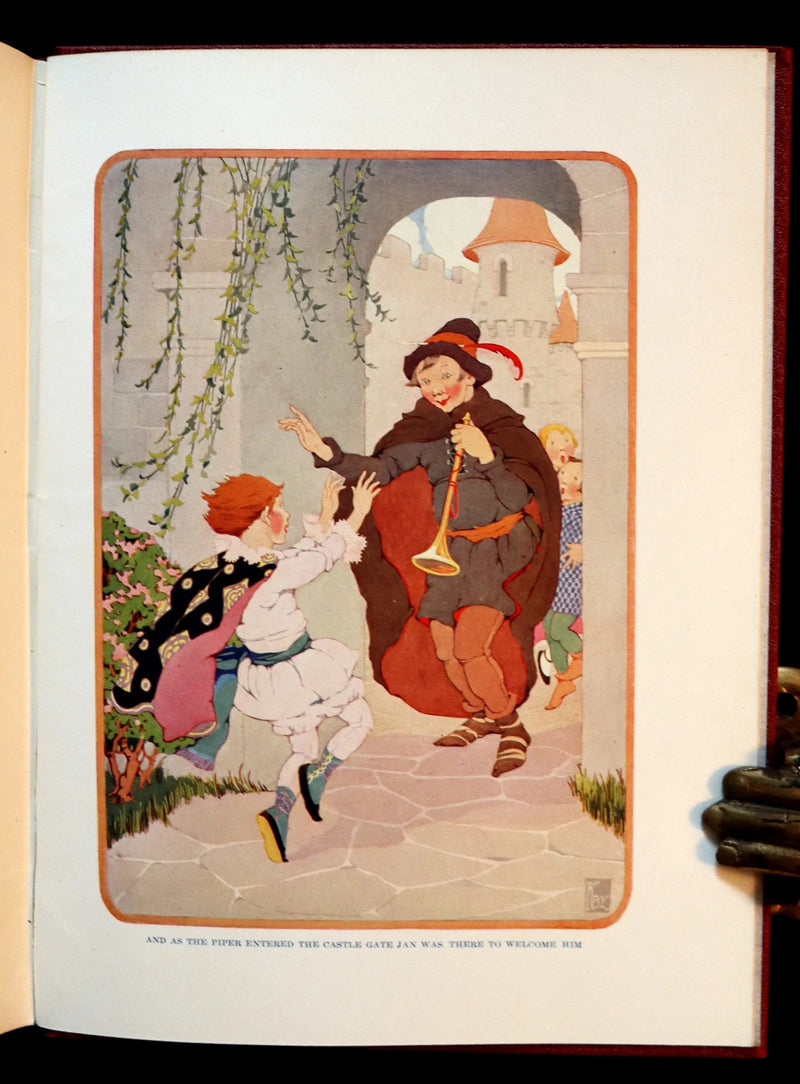 1922 Rare 1stED with Dust jacket - THROUGH THE CLOUD MOUNTAIN Illustrated by Gertrude Kay.