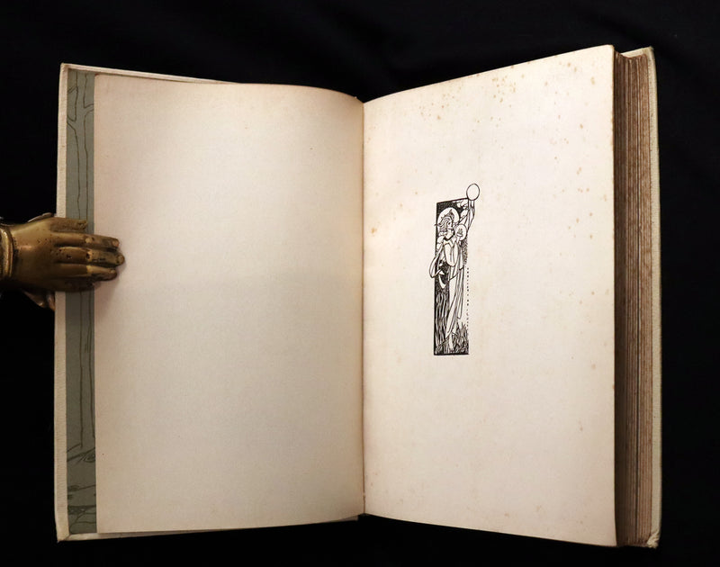 1912 Rare First Edition - Tennyson's GUINEVERE Illustrated by Pre-Raphaelite FLORENCE HARRISON.