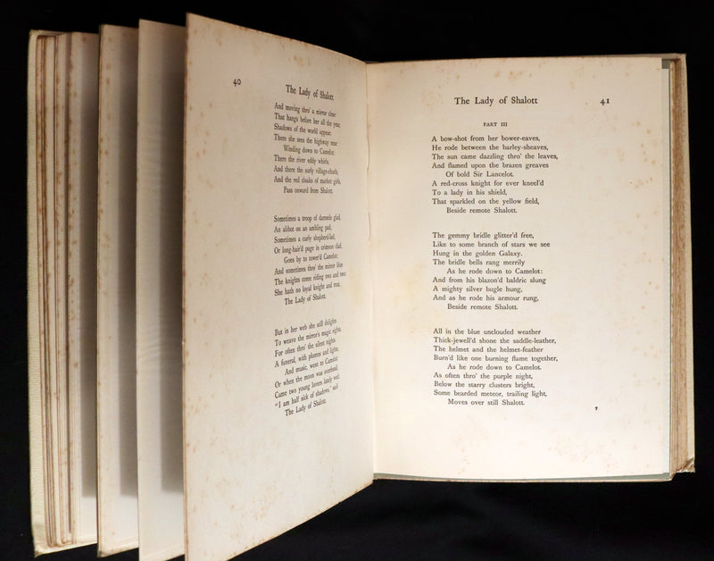 1912 Rare First Edition - Tennyson's GUINEVERE Illustrated by Pre-Raphaelite FLORENCE HARRISON.