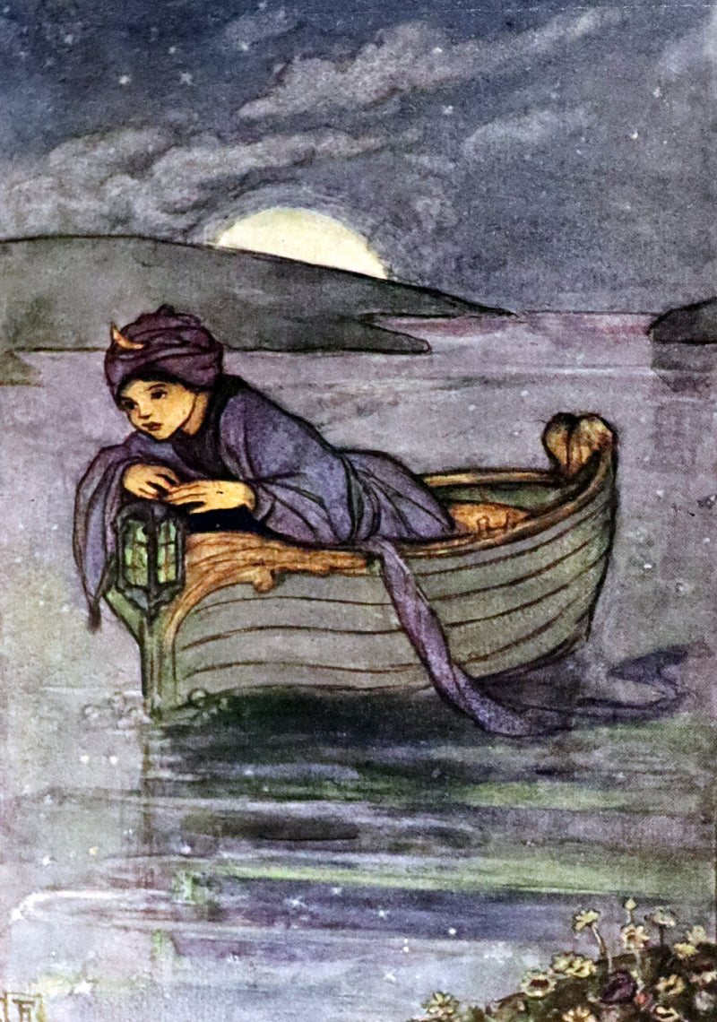 1912 Rare First Edition - Tennyson's GUINEVERE Illustrated by Pre-Raphaelite FLORENCE HARRISON.