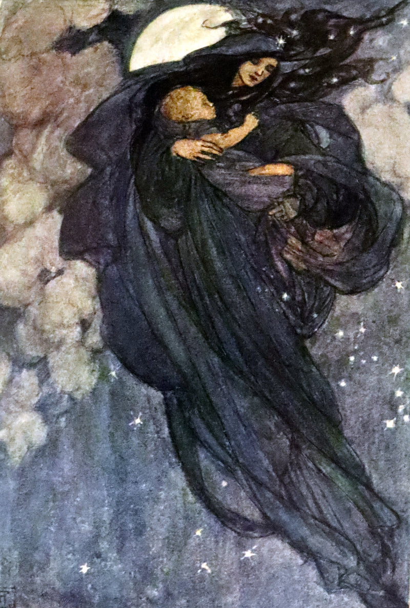 1912 Rare First Edition - Tennyson's GUINEVERE Illustrated by Pre-Raphaelite FLORENCE HARRISON.