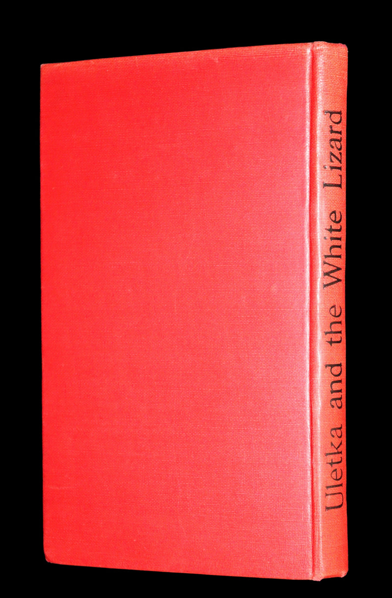 1895 Rare First Edition - Uletka and the White Lizard, Fairy Tale by the Hungarian Baroness Emma Orczy.