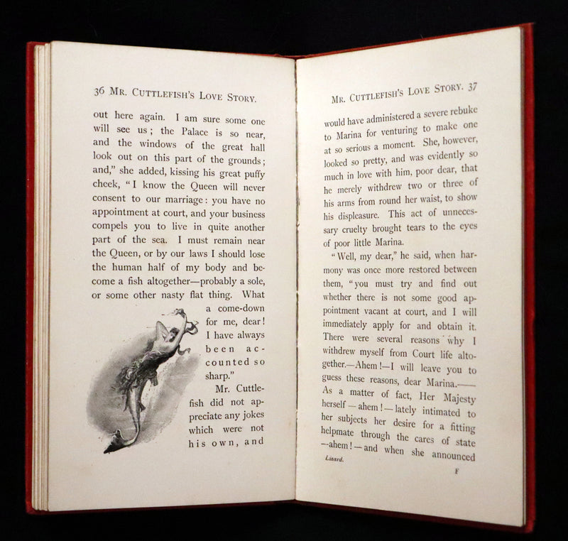1895 Rare First Edition - Uletka and the White Lizard, Fairy Tale by the Hungarian Baroness Emma Orczy.