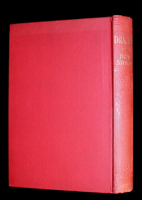 1913 Rare Edition - DRACULA by Bram Stoker, a Gothic Vampire Story.