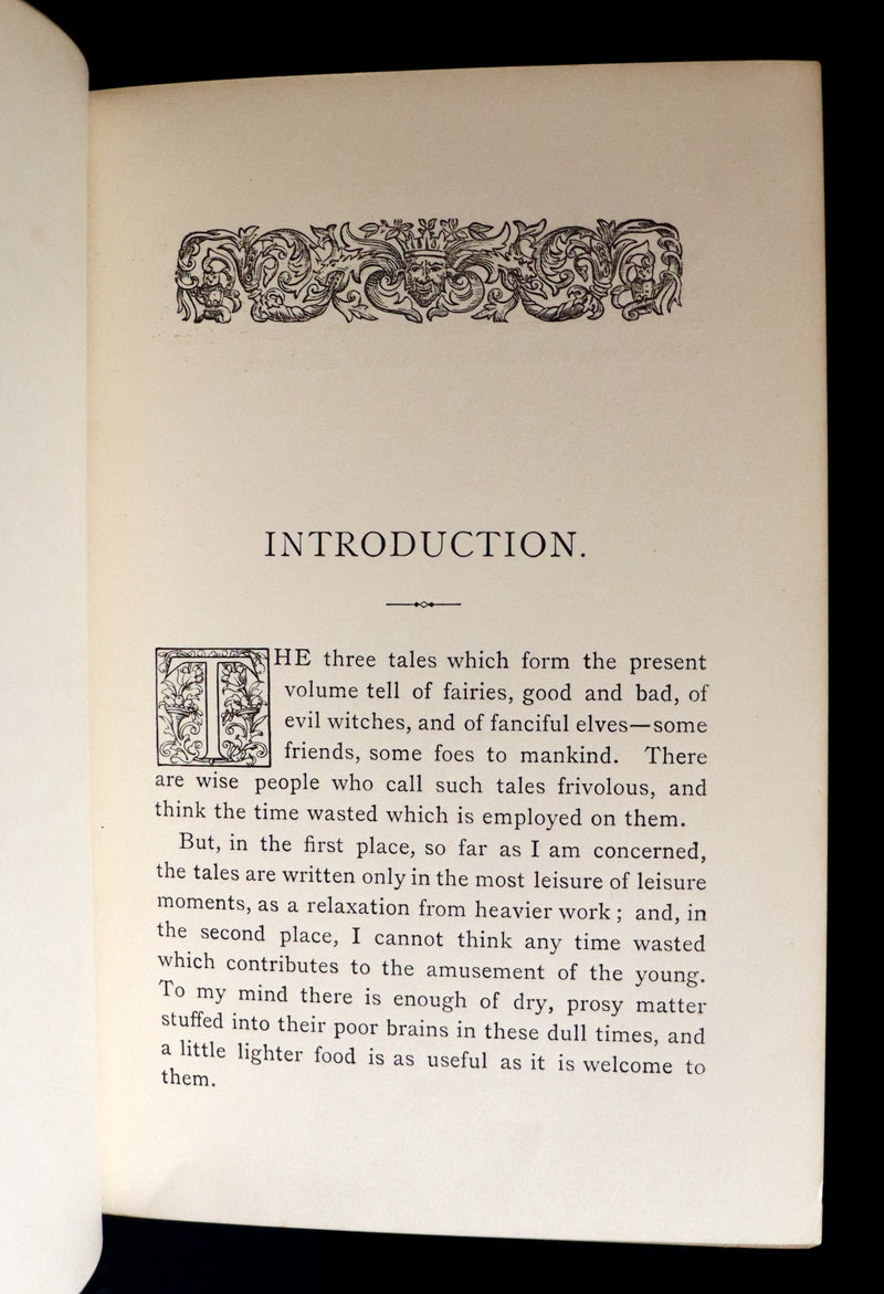 1886 Scarce First Edition - FRIENDS AND FOES FROM FAIRY LAND by E. H. Knatchbull-Hugessen (Lord Brabourne).