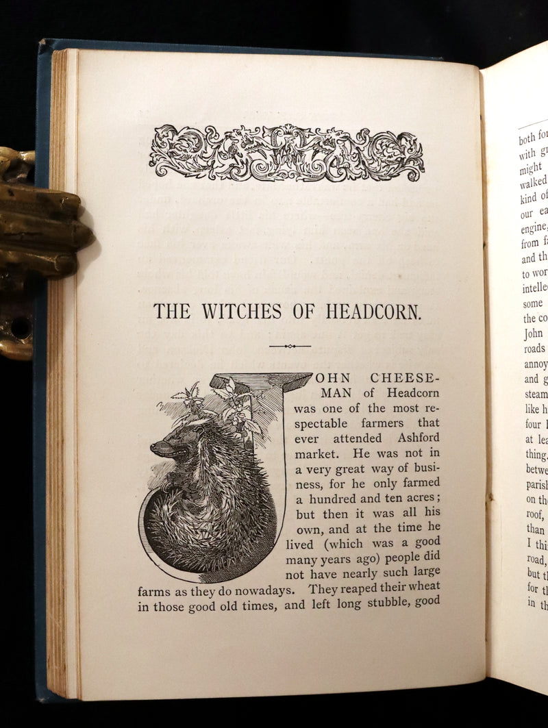 1886 Scarce First Edition - FRIENDS AND FOES FROM FAIRY LAND by E. H. Knatchbull-Hugessen (Lord Brabourne).