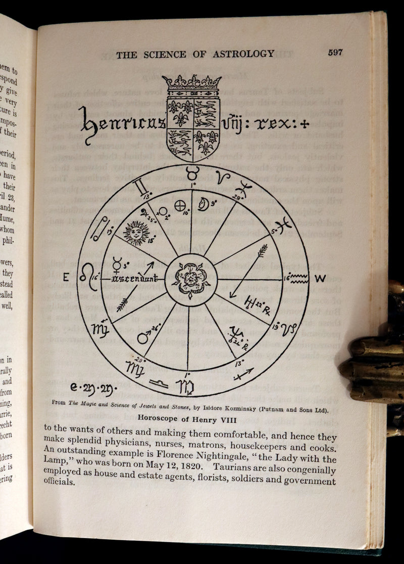 1935 Scarce Book - The Complete Book of Fortune A Comprehensive Survey Of The Occult Sciences & Other Methods Of Divination.