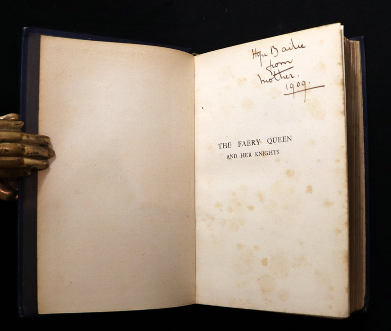 1910 Rare Book ~ THE FAERY QUEEN and her Knights, Stories from Spencer By A. J. Church. Illustrated.