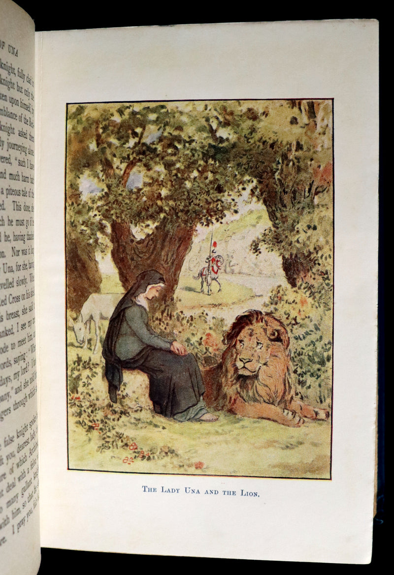 1910 Rare Book ~ THE FAERY QUEEN and her Knights, Stories from Spencer By A. J. Church. Illustrated.