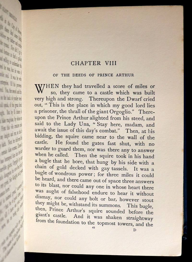 1910 Rare Book ~ THE FAERY QUEEN and her Knights, Stories from Spencer By A. J. Church. Illustrated.