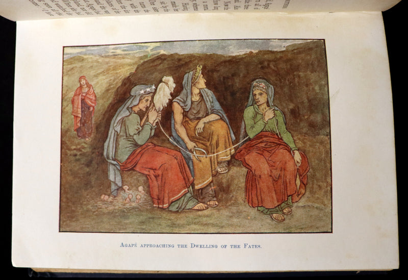 1910 Rare Book ~ THE FAERY QUEEN and her Knights, Stories from Spencer By A. J. Church. Illustrated.