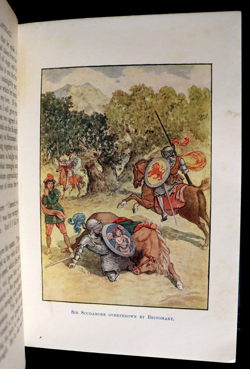 1910 Rare Book ~ THE FAERY QUEEN and her Knights, Stories from Spencer By A. J. Church. Illustrated.