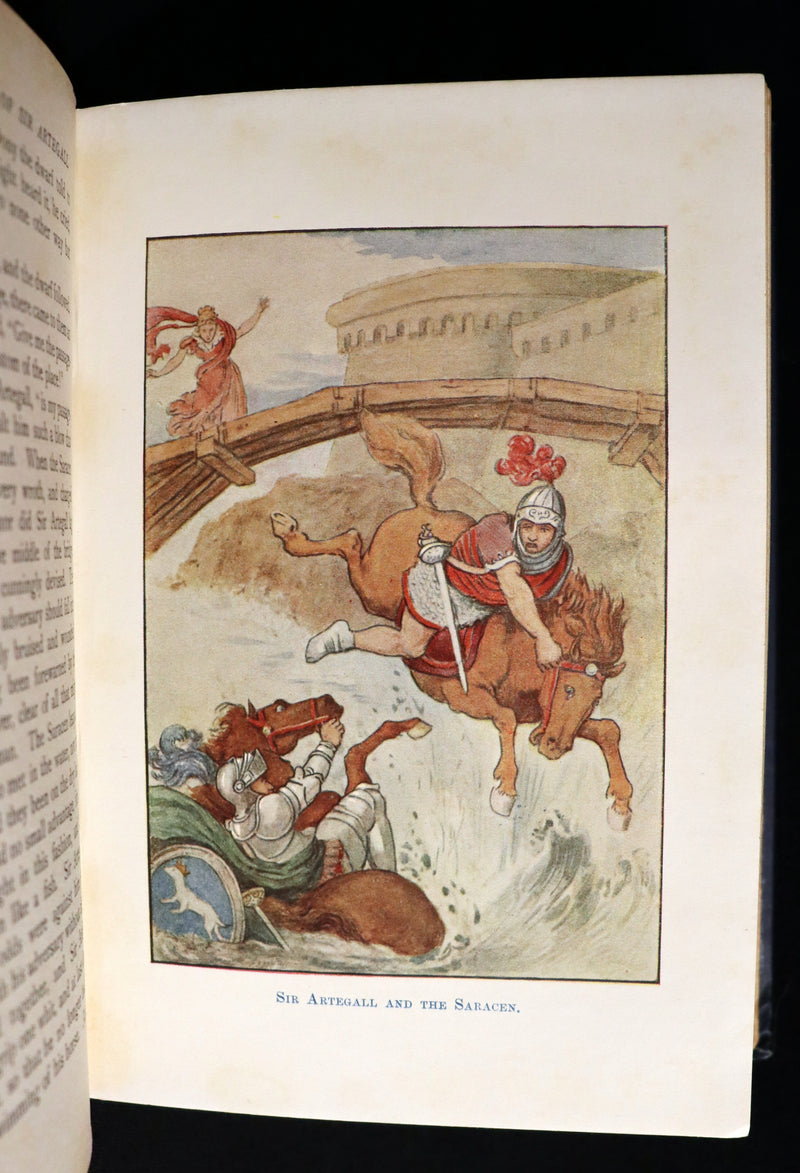 1910 Rare Book ~ THE FAERY QUEEN and her Knights, Stories from Spencer By A. J. Church. Illustrated.