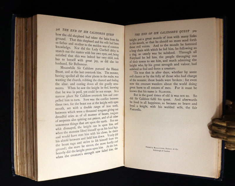 1910 Rare Book ~ THE FAERY QUEEN and her Knights, Stories from Spencer By A. J. Church. Illustrated.