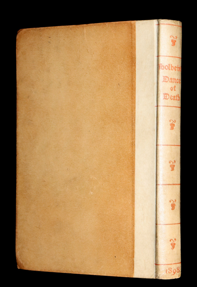1898 Scarce Book -The DANCE of DEATH - Danse Macabre by Hans Holbein, illustrated.