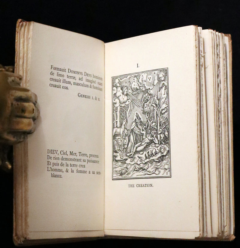 1898 Scarce Book -The DANCE of DEATH - Danse Macabre by Hans Holbein, illustrated.