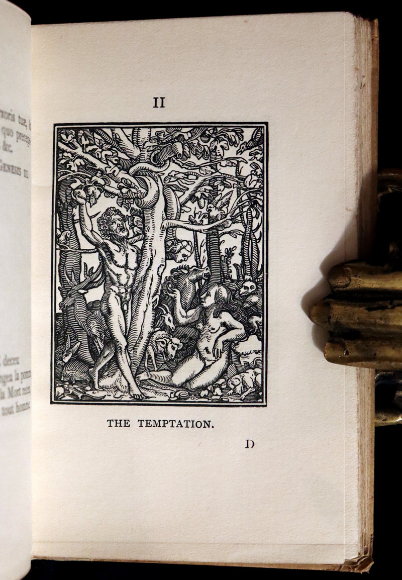 1898 Scarce Book -The DANCE of DEATH - Danse Macabre by Hans Holbein, illustrated.