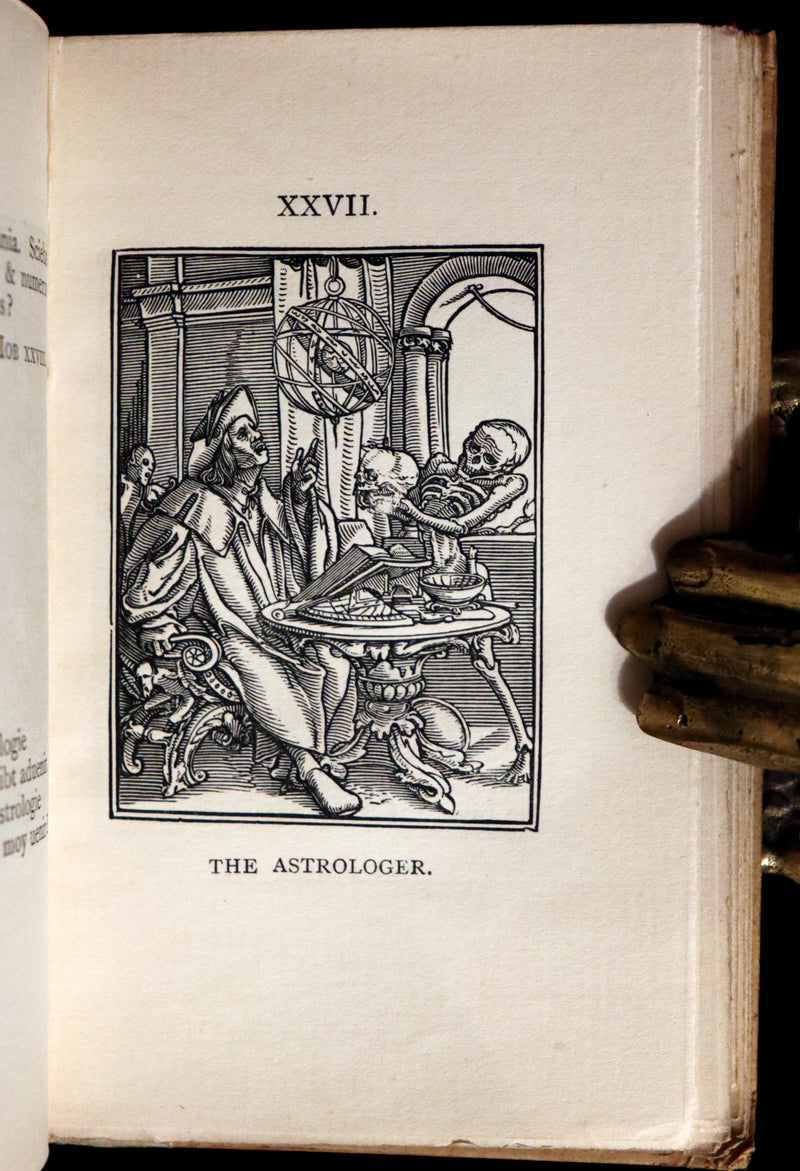 1898 Scarce Book -The DANCE of DEATH - Danse Macabre by Hans Holbein, illustrated.